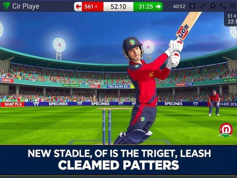 Indian Cricket Aces Game Screenshot